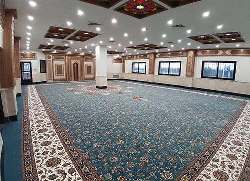 فرش یکپارچه کد : 10056 ، نمازخانه دانشکده علوم تربیتی دانشگاه اصفهان