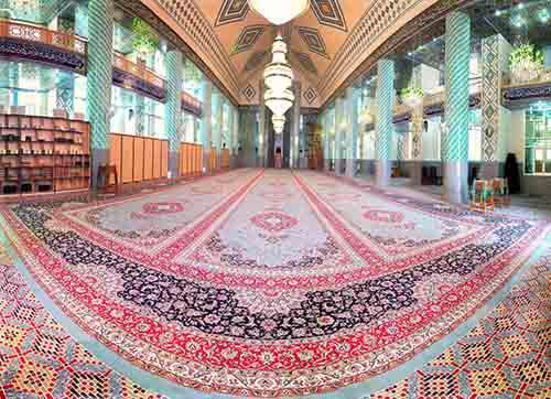 فرش یکپارچه کد : 10001 ، مسجد جامع بارجین (میبد)