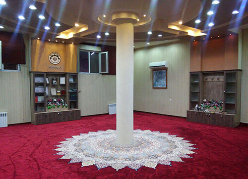 فرش یکپارچه کد : 10048 ، سالن کنفرانس شورای شهر (رفسنجان)