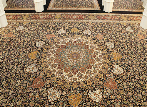 فرش یکپارچه کد : 10014 ، مسجد حیدر (باکو)