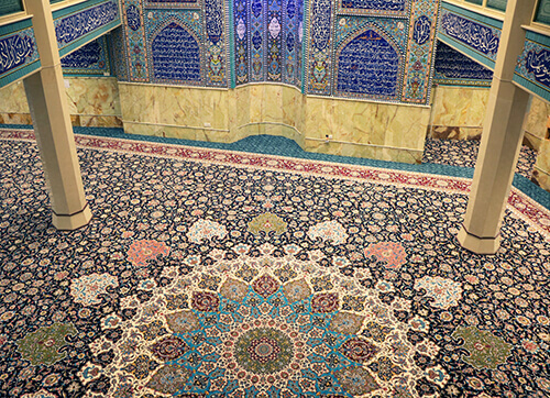 فرش مسجد حضرت ابوالفضل شهرری