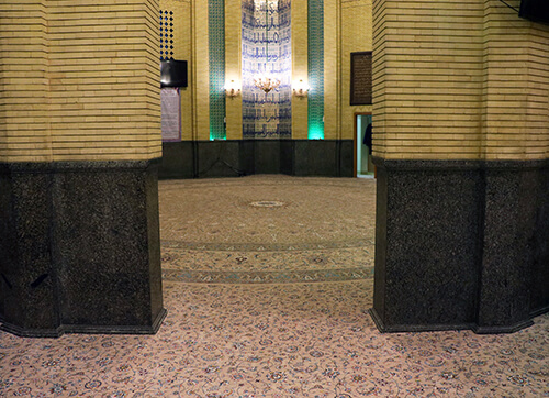 فرش مسجد الغدیر میرداماد تهران