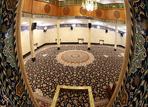 فرش مسجد جامع نیاوران تهران