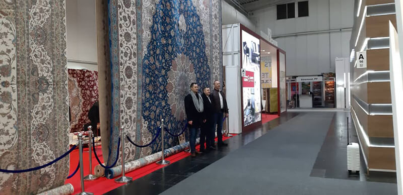 حضور گروه تخصصی فرش اسلیمی در نمایشگاه دموتکس آلمان 2020