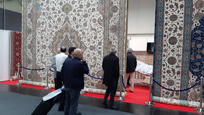 حضور گروه تخصصی فرش اسلیمی در نمایشگاه دموتکس آلمان 2020