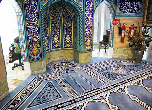 فرش یکپارچه کد : 10012 ، مسجد وزارت نفت (تهران)