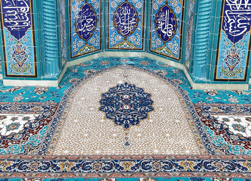 فرش یکپارچه کد : 10044 ، مسجد امام زمان (بوشهر)
