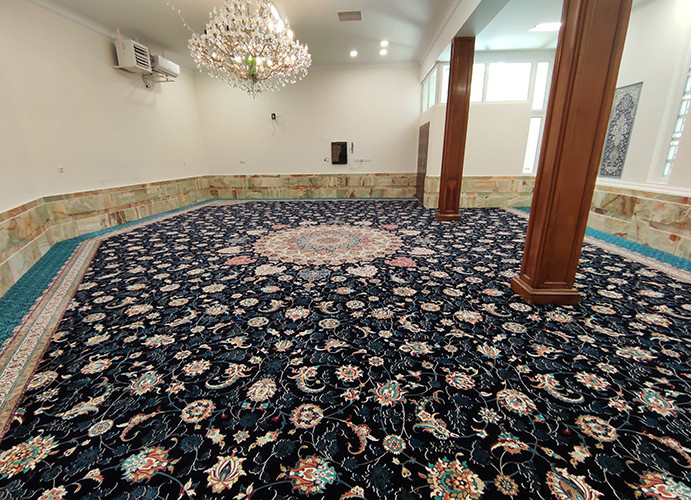 فرش یکپارچه کد : 10084 ، نمازخانه ستاد بازسازی عتبات عالیات (تهران)