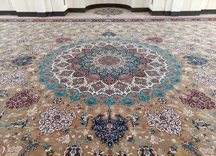 فرش یکپارچه کد : 10080 ، مسجد حضرت اسماعیل (هرمزگان – هرنگ)