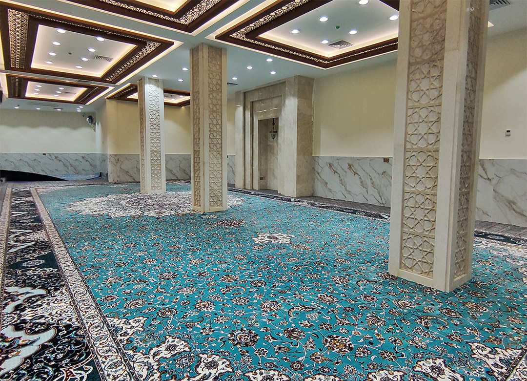 فرش یکپارچه کد : 10117 ، مسجد بقیةالله (فارس - گراش)
