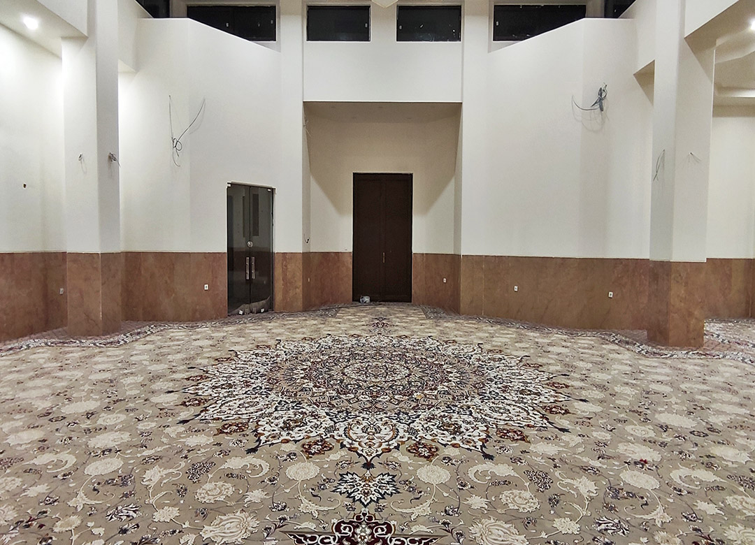 فرش یکپارچه کد : 10119 ، مسجد مجوعه تفریحی تلکابین کرمان (کرمان)